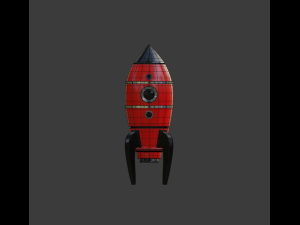 rocket 3D Модель