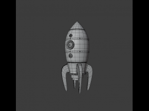 rocket 3D Модель