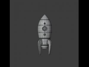 rocket 3D Модель