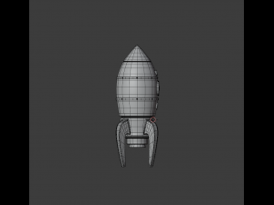 rocket 3D Модель