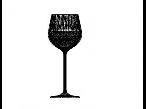wine glass 3D Model