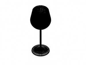 wine glass 3D Model