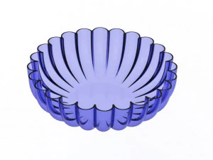 ガラスのボウル 3Dモデル