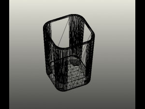 glass 3D 모델
