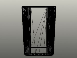 glass 3D 모델