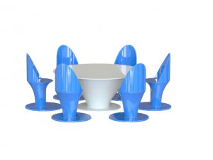 table chairs 3D Model