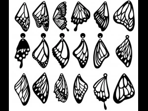 butterfly wing 3d print model 3D Print Model