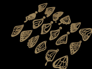 butterfly wing 3d print model 3D Принт Модель