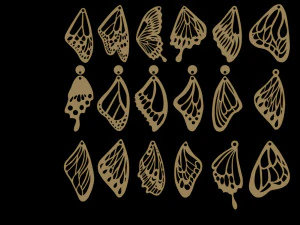 butterfly wing 3d print model 3D Print Model