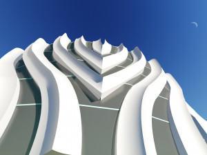 edificio comercial 3Dモデル