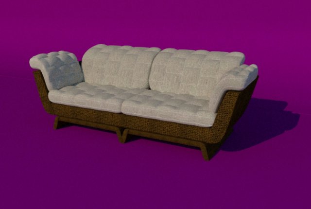 sofa Modelo 3D .c4d .max .obj .3ds .fbx .stl .blend 