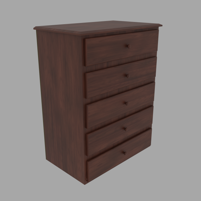 chifonier 3D Model .c4d .max .obj .3ds .fbx .stl .blend 