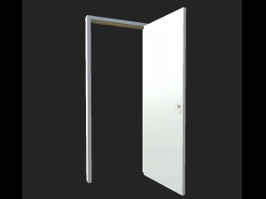 Tür-W-Rahmen 3D Modell