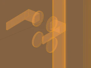 door w-frame 3D Model