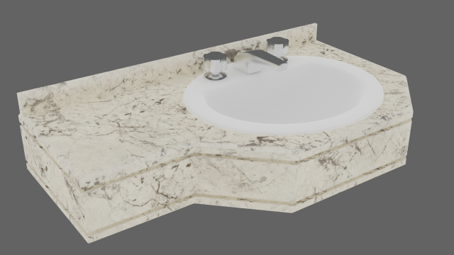 lavatory 3D Модель .c4d .max .obj .3ds .fbx .stl .blend 