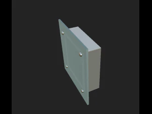 mirror and light 3D Model