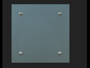 mirror and light Model 3D