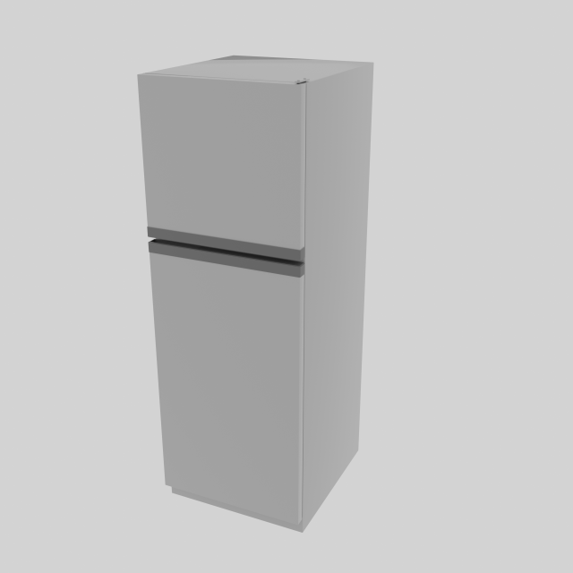 refrigerator 3D Model .c4d .max .obj .3ds .fbx .stl .blend 