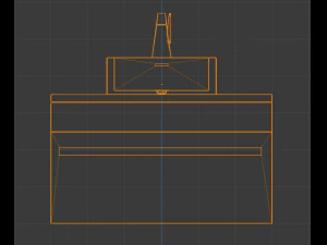 small lavatory 3D Model