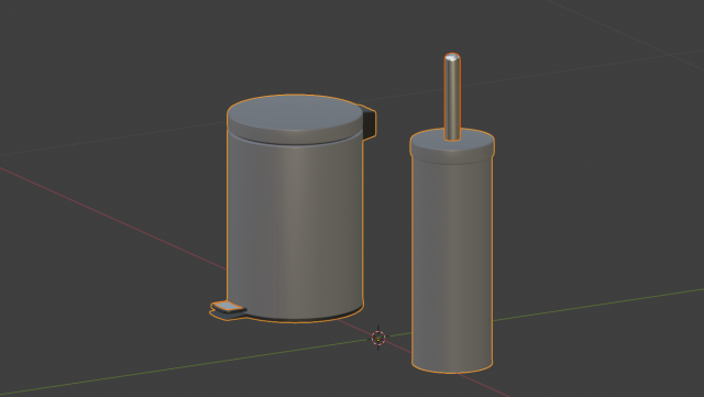 small trash 3D 모델 .c4d .max .obj .3ds .fbx .stl .blend 