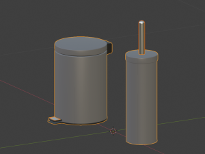 small trash 3D 模型