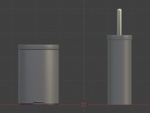 small trash 3D 모델