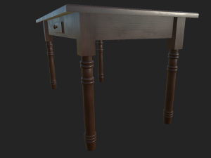 table rectangle 3D Model