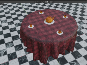 table 3Dモデル