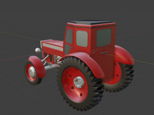 tractor 3D Model