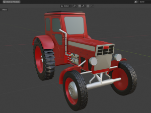 tractor 3D Model