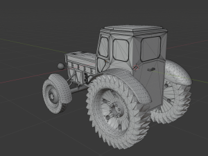 tractor 3D Model
