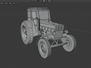 tractor 3D Model