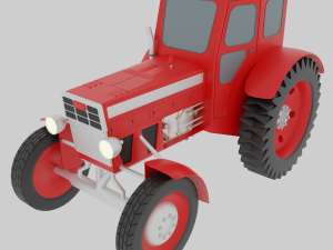 tractor 3D 模型