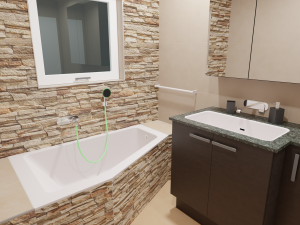 small bathroom 3D 模型