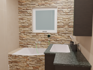 small bathroom 3D Model