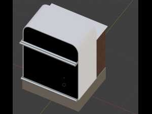 desk Model 3D