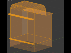 desk Model 3D