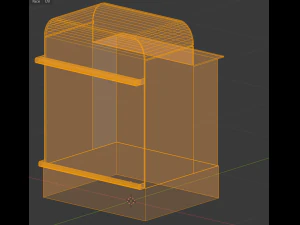 письмовий стіл 3D Модель