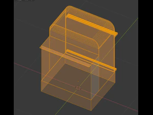 письмовий стіл 3D Модель