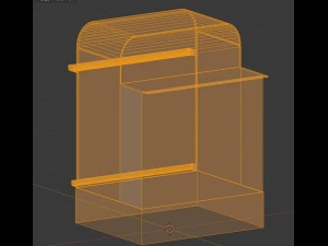 письмовий стіл 3D Модель