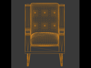 armchair 3Dモデル