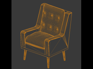 armchair 3Dモデル