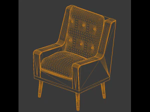 Sessel 3D Modell