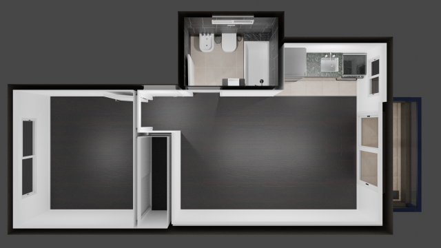 apartament full Modelo 3D .c4d .max .obj .3ds .fbx .stl .blend 