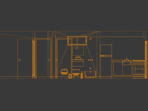 apartament full 3D Model