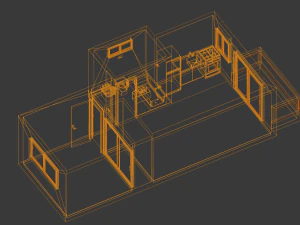 apartament full 3D Model