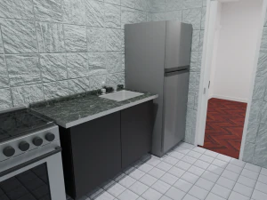 apartment 3 amb 3D Model