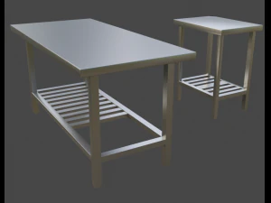 ijzeren tafels 3D Model