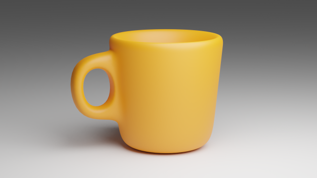 coffee mug 3D Modell .c4d .max .obj .3ds .fbx .stl .blend