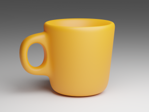 coffee mug Modelo 3D